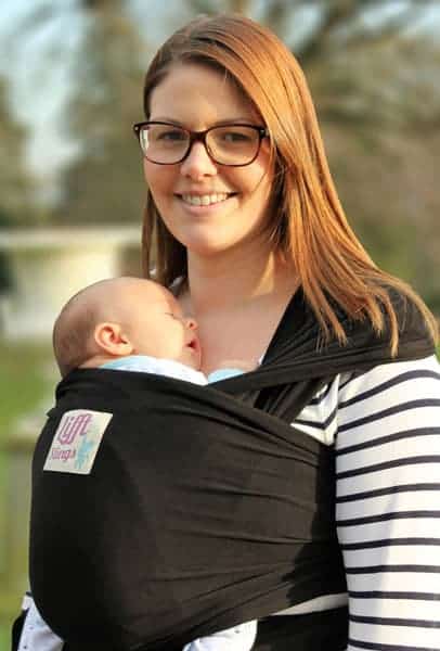 Baby Carriers Lifft Stretchy Wrap Pitter Patter Baby NI 6