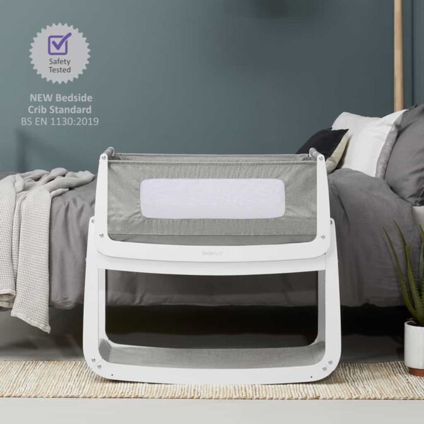 Cribs & Next2Me Cribs SnuzPod4 Bedside Crib Dusk Pitter Patter Baby NI 5