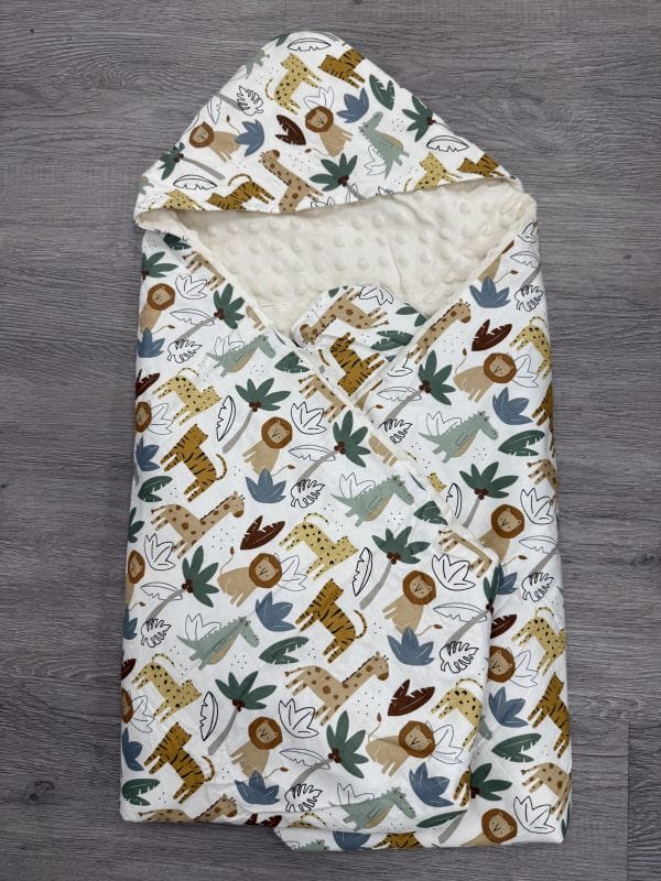 little love carseat blankets 3 point harness safari neutral