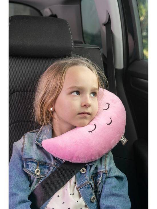 Carseat Accessories & Isofix Bases Benbat Mooni Seat Belt Head Support – Pink Pitter Patter Baby NI 7