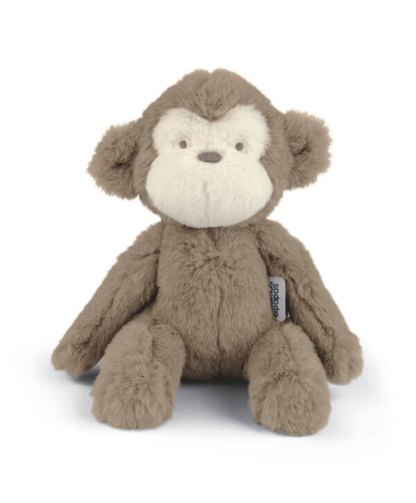 welcome to the world small beanie toy monty monkey