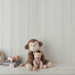 welcome to the world large soft toy monty monkey