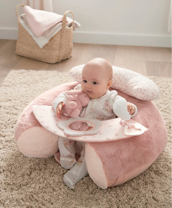 ZR_WTTW Pink_Sit & Play_ welcome to the world sit & play bunny interactive seat pink