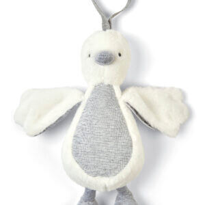 welcome to the world chime duck travel toy