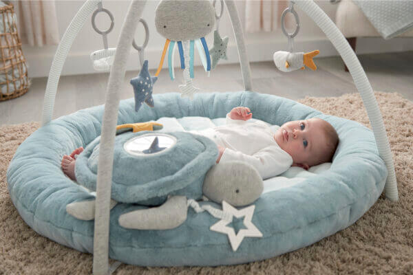 MC_WTTW Blue_Playmat_ welcome to the world under the sea playmat blue