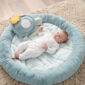 welcome to the world under the sea playmat blue