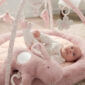 welcome to the world bunny playmat pink