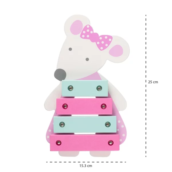 pink mouse wooden xylophone acadafbfeddbbfffaebfcac