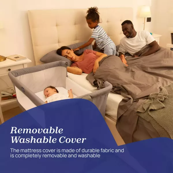 chicco next2me evo & essential replacement mattress fit ()