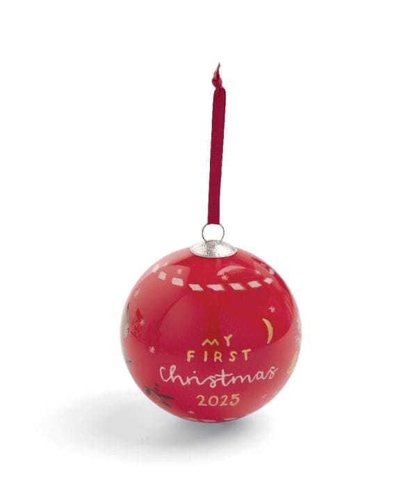 2025 christmas bauble red XM_Red Bauble_Christmas _Hero