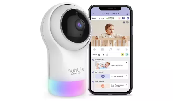 venicci upline2 birthday bundle hubble video monitor