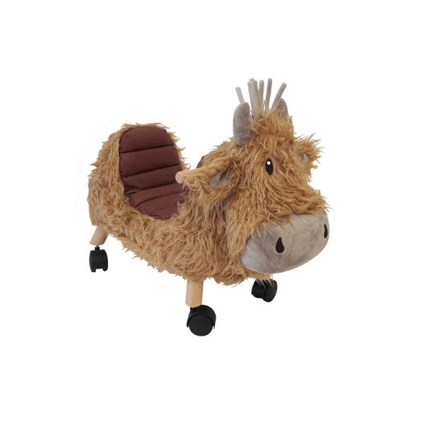 hubert highland cow ride on toy A-Little-Bird-Told-Me---Hubert-Ride-On